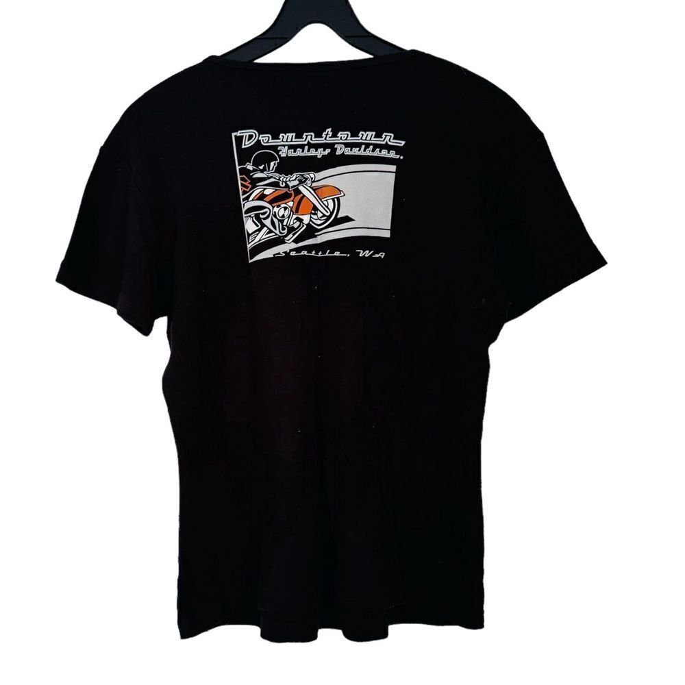 Harley Davidson Cotton Tee Seattle Shirt Size XL